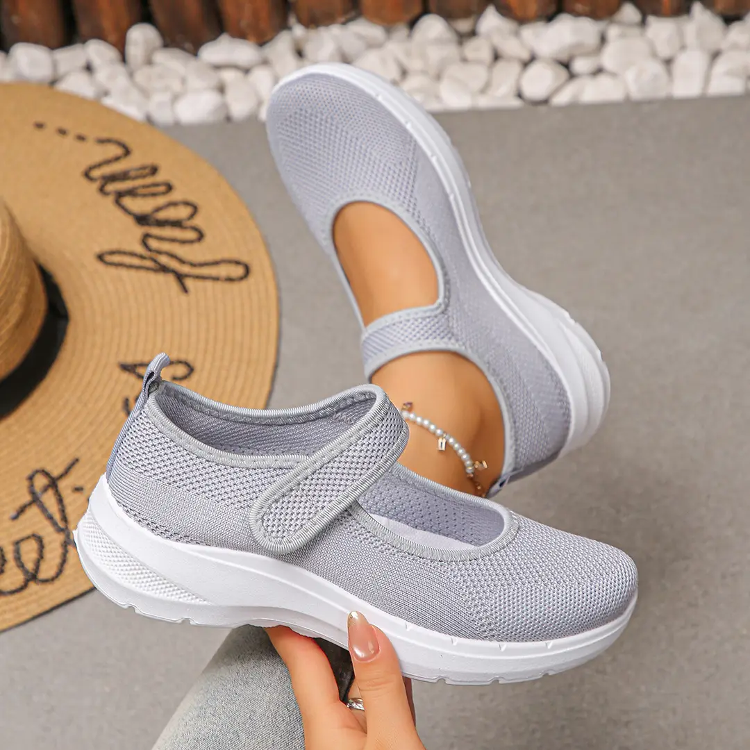 (Cross-border trading), Mary Jane shoes, breathable shoes, lightweight sneakers low-cut, casual women's walking shoes, plus size, for middle age, made — chobi 28