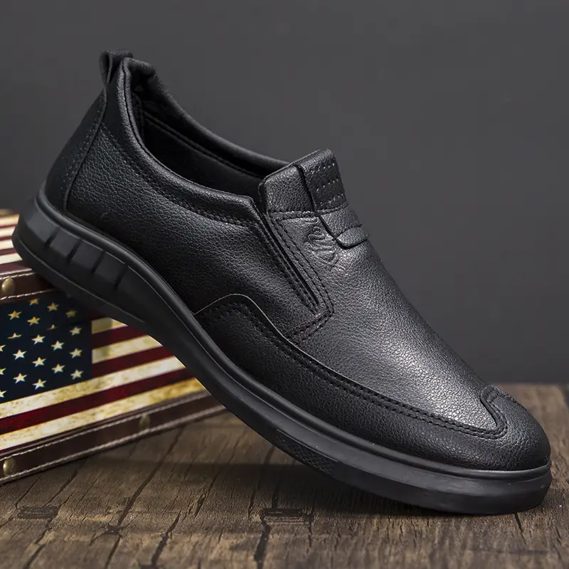 (Cross-border trading), casual shoes, loafers, slip-ons for walking, for middle age — chobi 7
