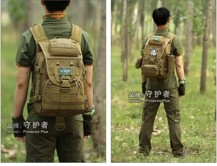 S413-40 liter X7 Arrow Fish Tactic Guardian Guardian Outdoor Backpack Travel Backpack X7 Fish Tactical Pack — chobi 20