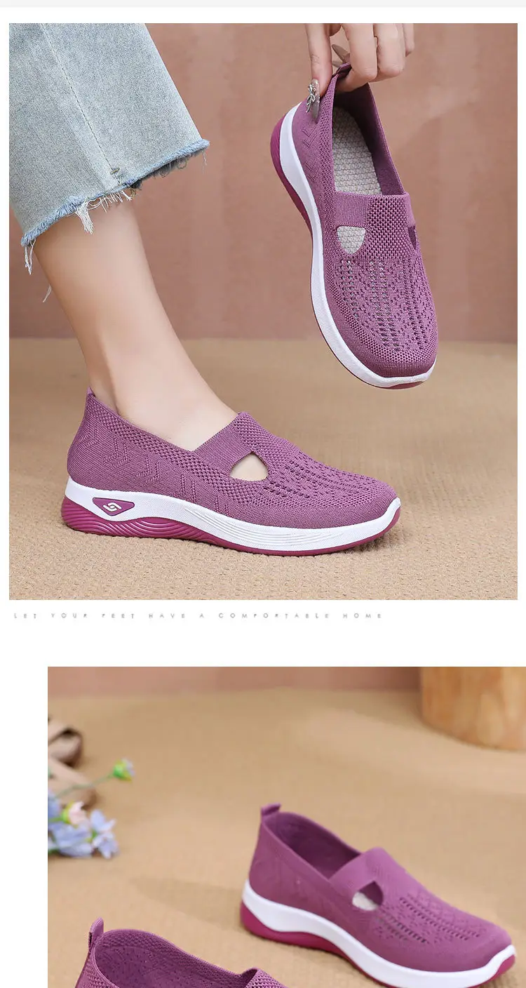 (Cross-border trading), summer casual footwear, women's “mom shoes”, summer 2025, plus size, for middle age — chobi 14