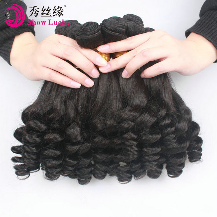 Cross-border wig 12a Brazilian Aunty Fumi Bouncy Human Hair Products — chobi 2