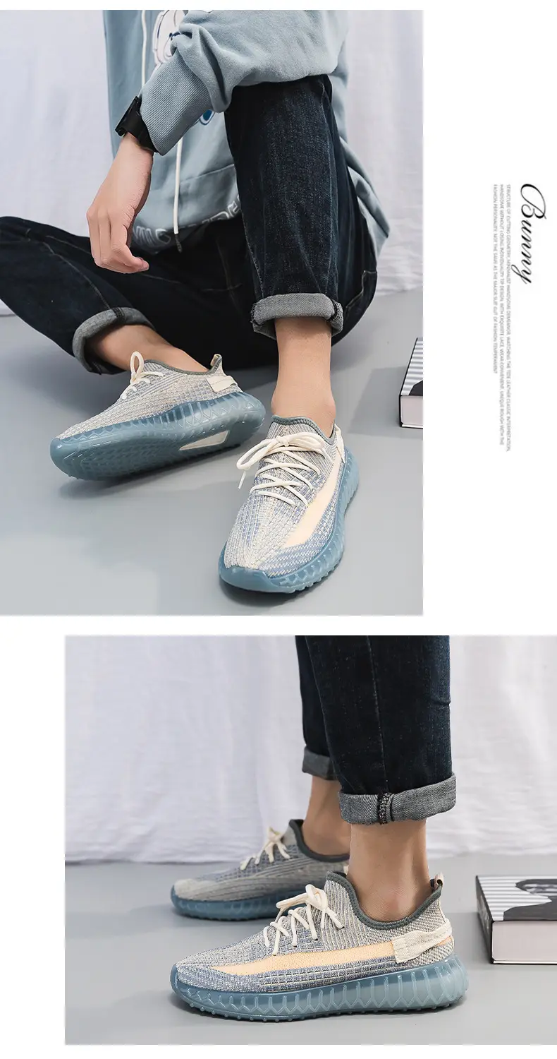 Breathable fashionable running sneakers, soft sole — chobi 16