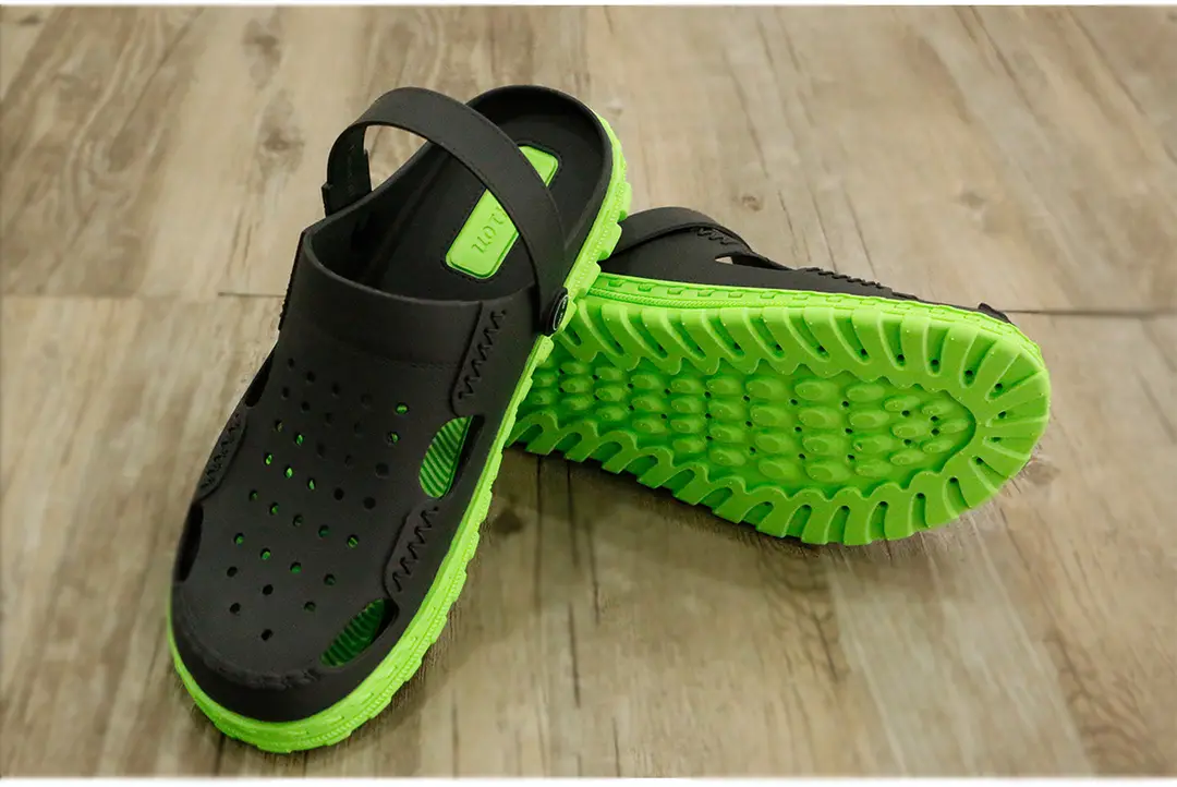 Vietnamese style Wentu slippers WENTU sandals dual-purpose shoes men's fashion outdoor and indoor two-color mesh holes — chobi 11