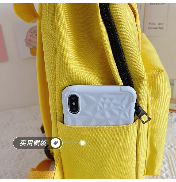 School bag, handheld raw materials for cosmetics for early age, backpack, custom-made, with your logo imprint — chobi 14