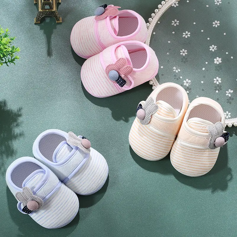 Spot hot baby shoes anti-slip toddler shoes beef tendon soft sole baby shoes children's shoes newborn shoes baby full moon shoes — chobi 18