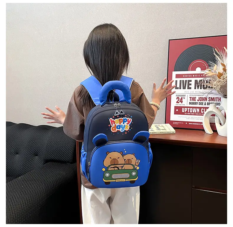 (Cross-border trading), cute children's backpack for men and women for early age, school bag — chobi 22