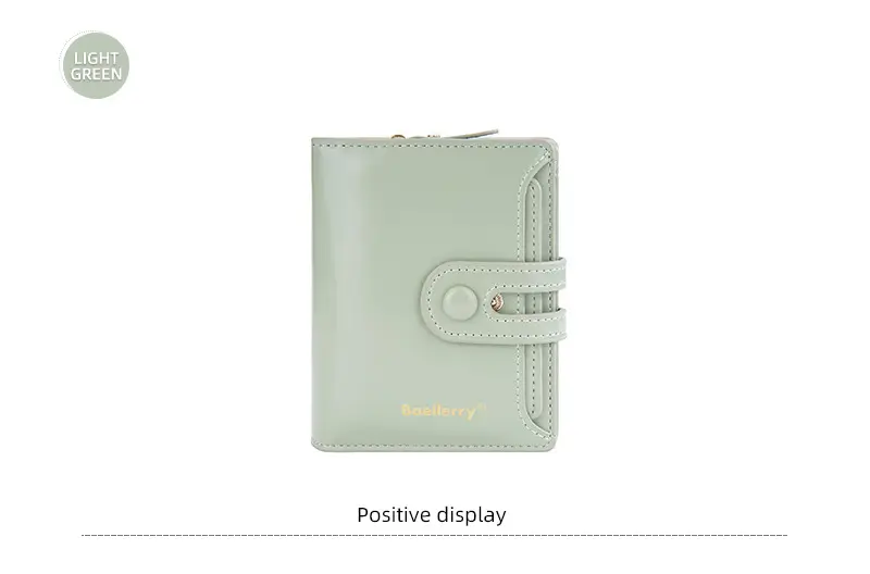 Wallet, shoulder bag, short brand card holder, high-quality style — chobi 15
