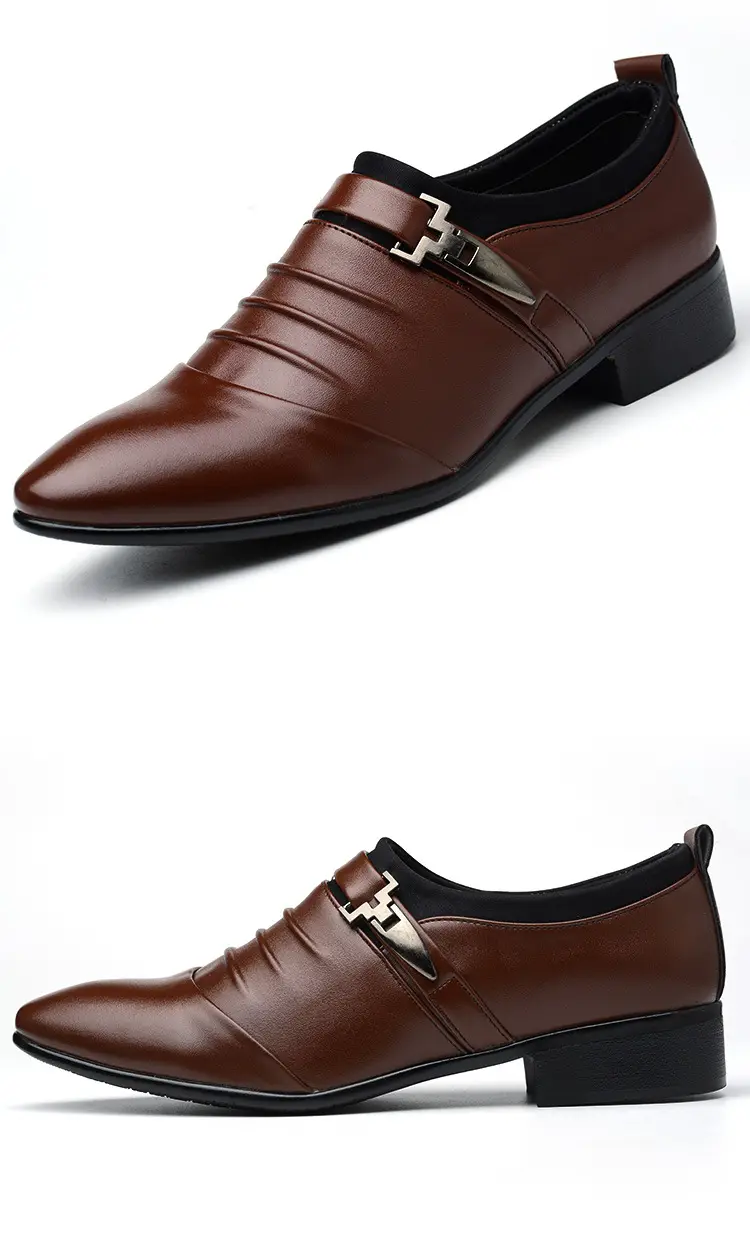 Men's casual footwear for leisure, slip-ons, classic suit jacket, warm shoes, plus size, dropshipping available — chobi 24