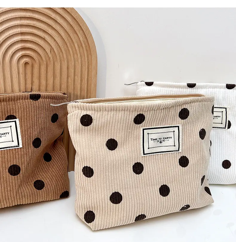 (Wholesale), retro cosmetic bag, storage system, handheld container for traveling — chobi 9
