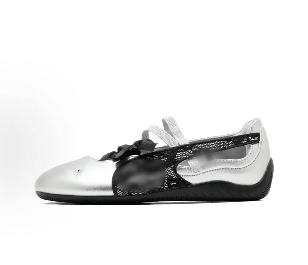 PM Park Chae Young Rose's racing ballet shoes, dance shoes, retro low-top women's shoes, versatile casual thin-soled shoes — chobi 6