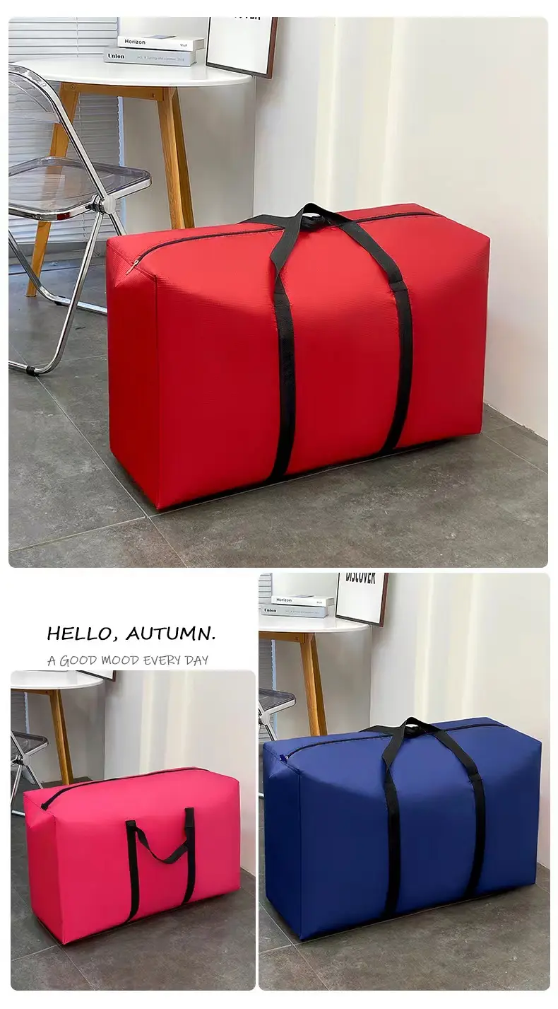 Big capacious handheld storage bag, travel bag for moving, pack, direct factory sales — chobi 11