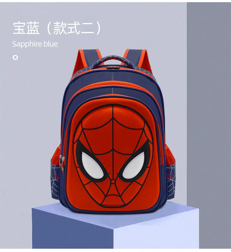 The new one is a generation of European and American cross -border elementary school students EVA schoolbags Spider -Man Waterproof Children's Male Ki — chobi 7