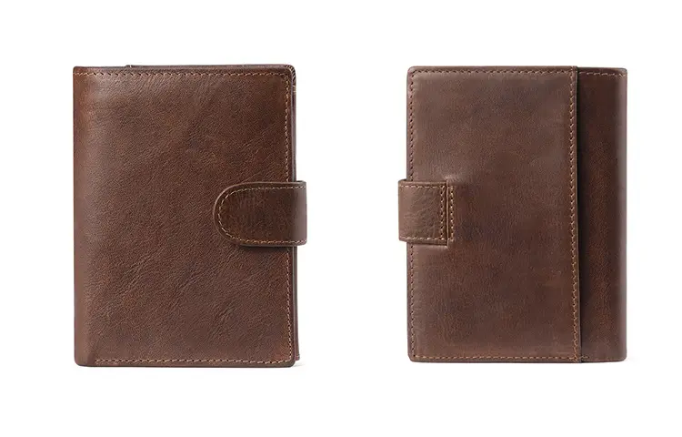 (Cross-border trading), wallet, retro capacious small clutch bag, leather card holder, high-end — chobi 24