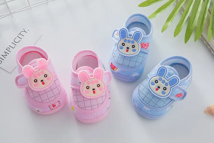 Spot hot baby shoes anti-slip toddler shoes beef tendon soft sole baby shoes children's shoes newborn shoes baby full moon shoes — chobi 40