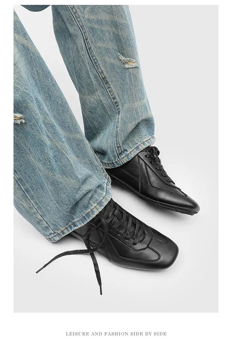 Loafers for work and office English style, GAT shoes, sneakers, British style — chobi 6
