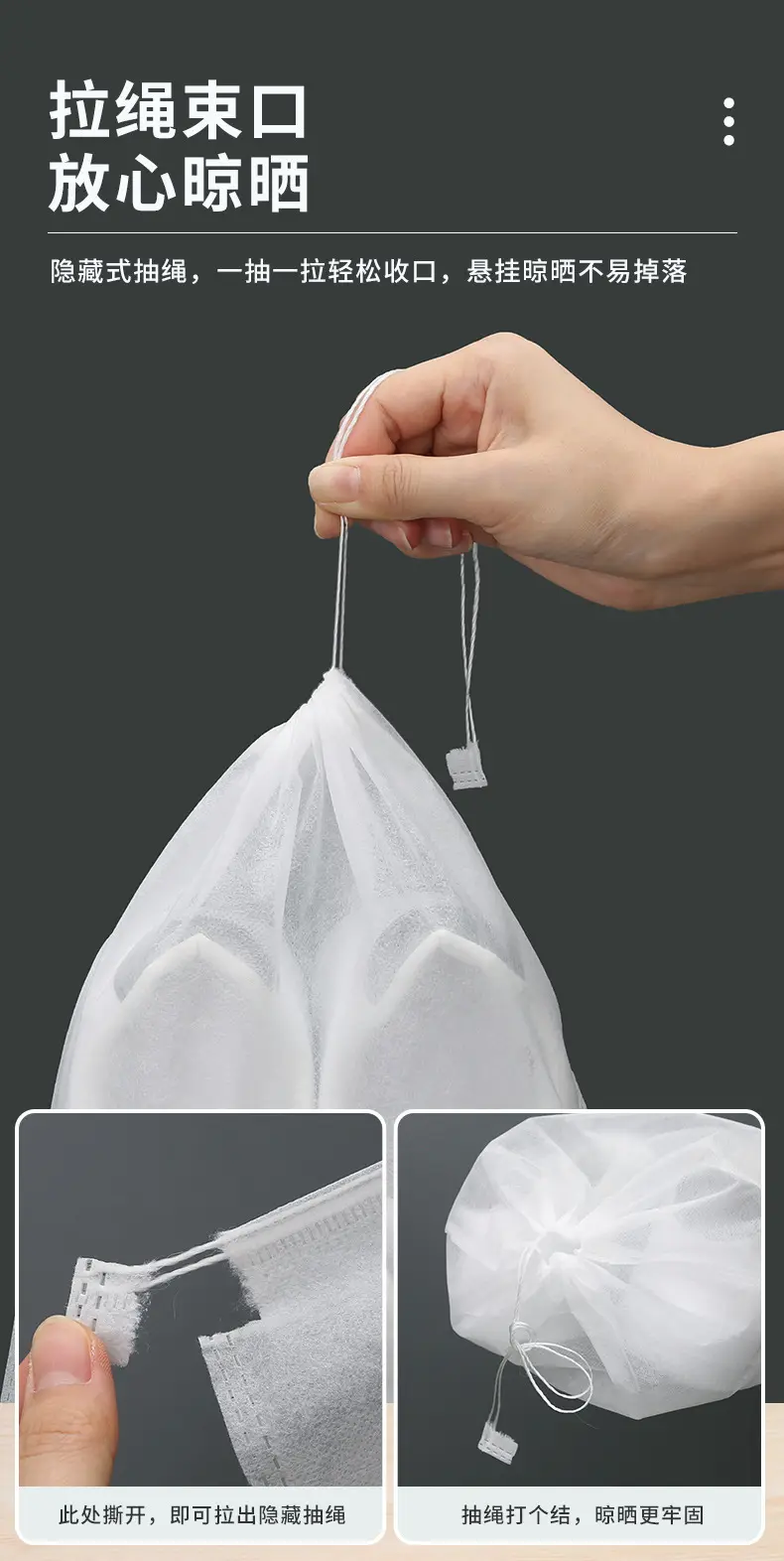 (Wholesale), shoe bag, storage bag non-woven cloth, increased thickness — chobi 6