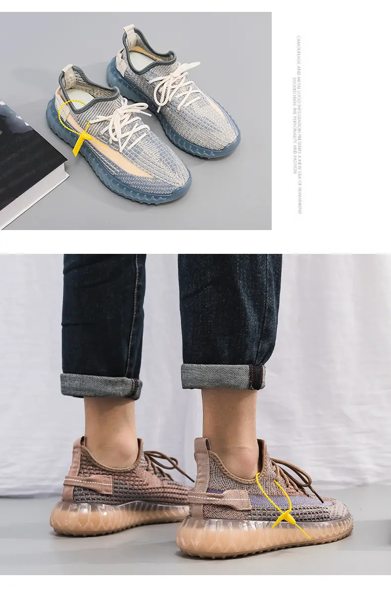 Breathable fashionable running sneakers, soft sole — chobi 18