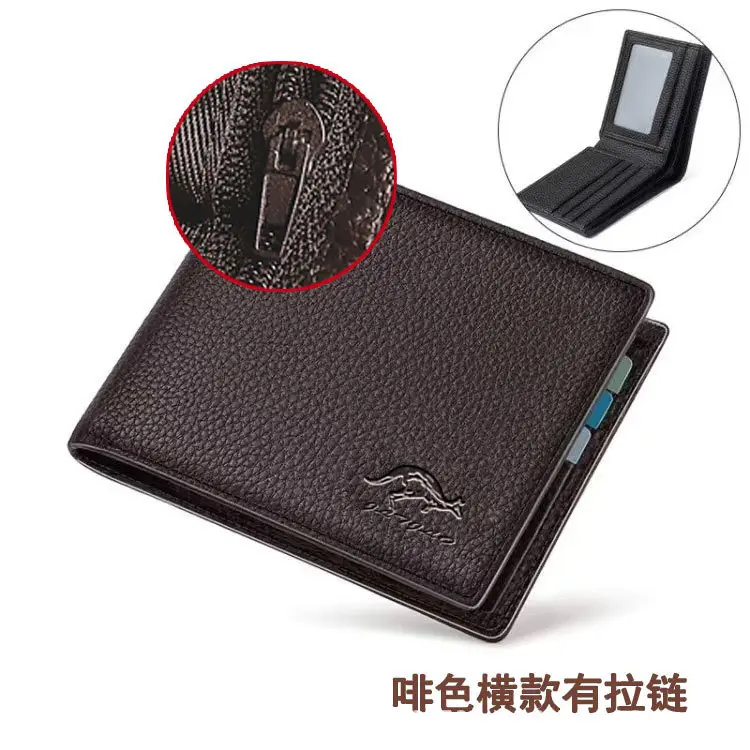Leather short wallet, genuine leather, Collection Year 2025 — chobi 38
