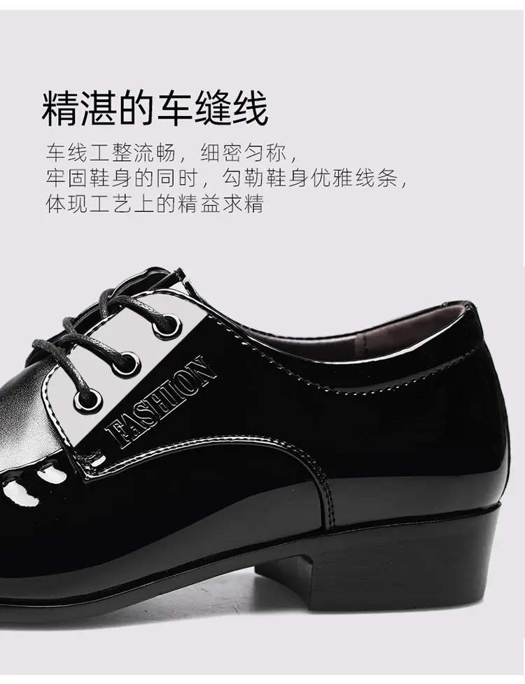Men's classic suit jacket, casual footwear, universal wedding shoes, plus size, dropshipping available — chobi 17