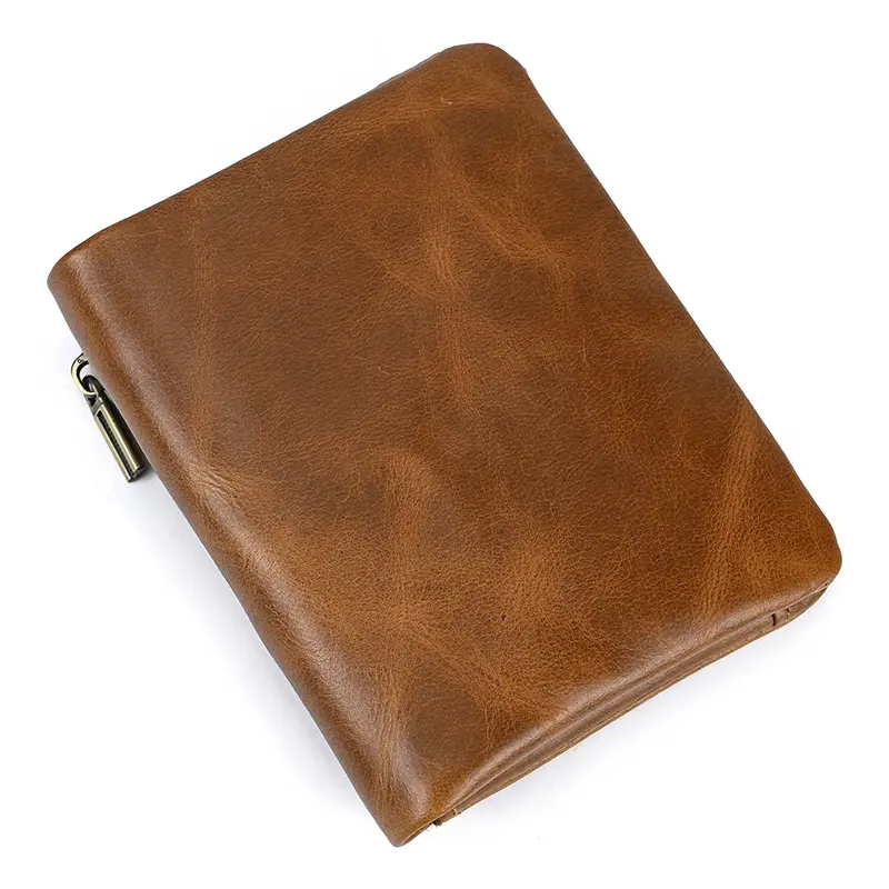 Retro leather wallet for leisure, Amazon, genuine leather — chobi 30
