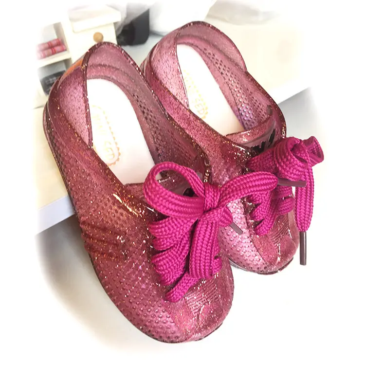 mini sed Children's bow rain boots baby rubber shoes cute rain boots girls fashion waterproof waterproof shoes rain boots a — chobi 2