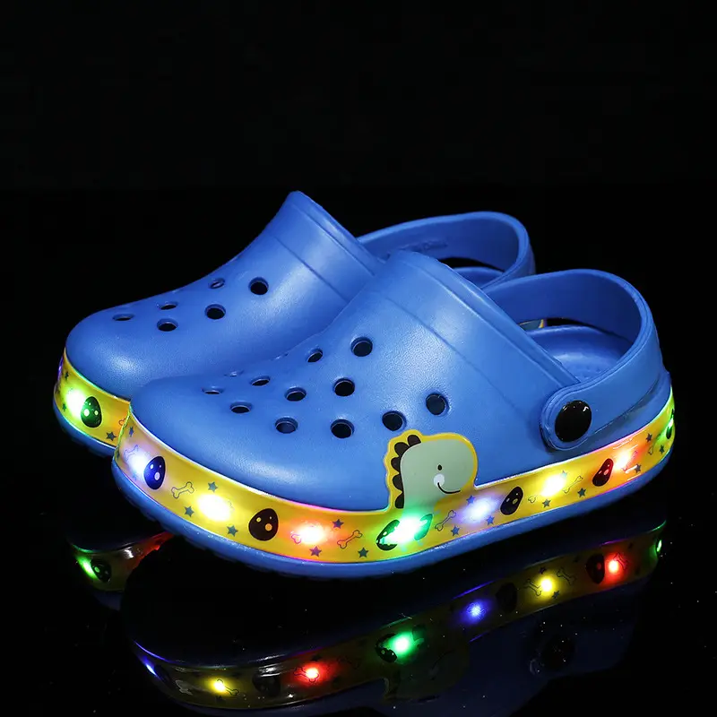 (Cross-border trading), (Wholesale), children's summer Crocs-style slippers, sandals, beach footwear — chobi 24