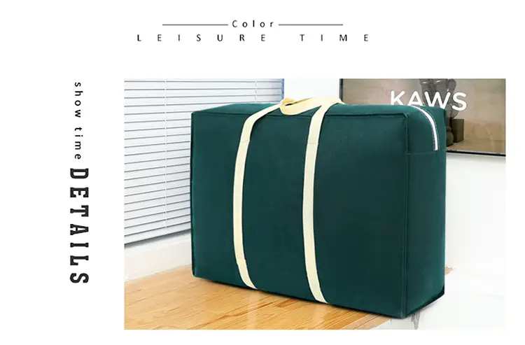 (Wholesale), storage bag for traveling, capacious pack for moving, handheld luggage duvet non-woven cloth — chobi 25