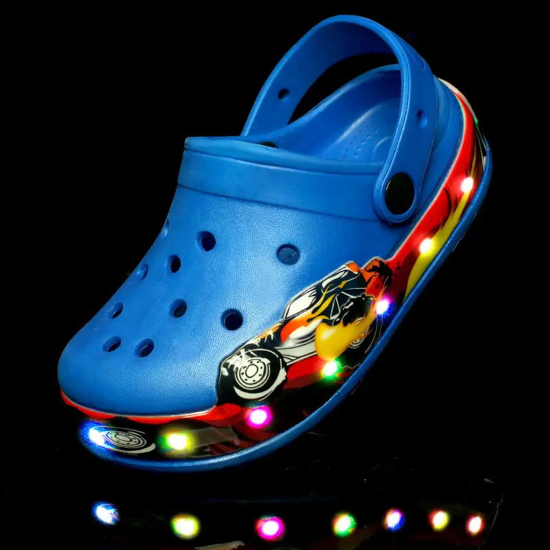 (Cross-border trading), (Wholesale), children's summer Crocs-style slippers, sandals, beach footwear — chobi 1