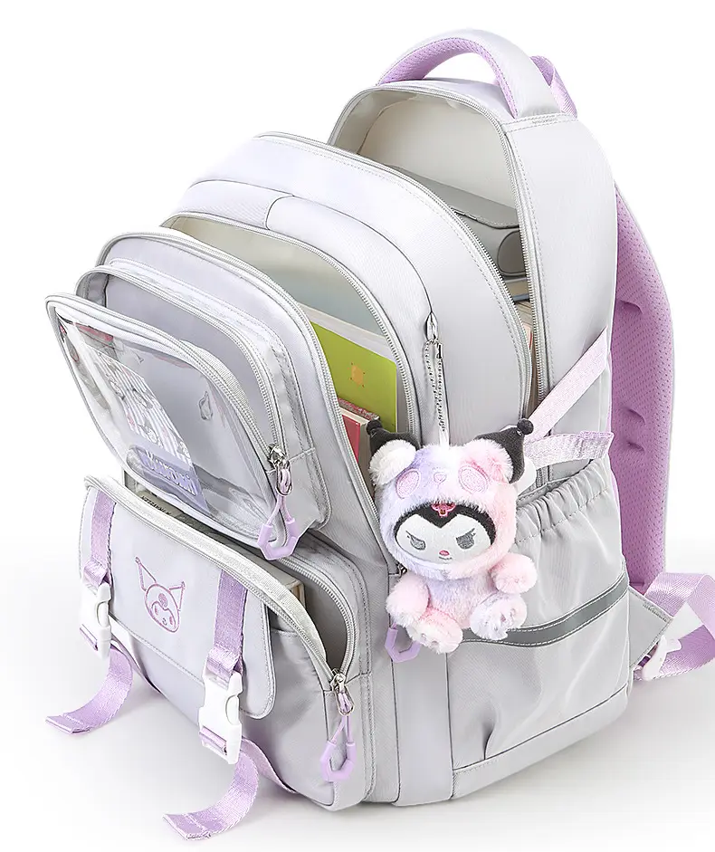 2025 new Kulomi schoolbag first grade primary school students girls girls girls children spine protection and burden reduction are super light — chobi 13
