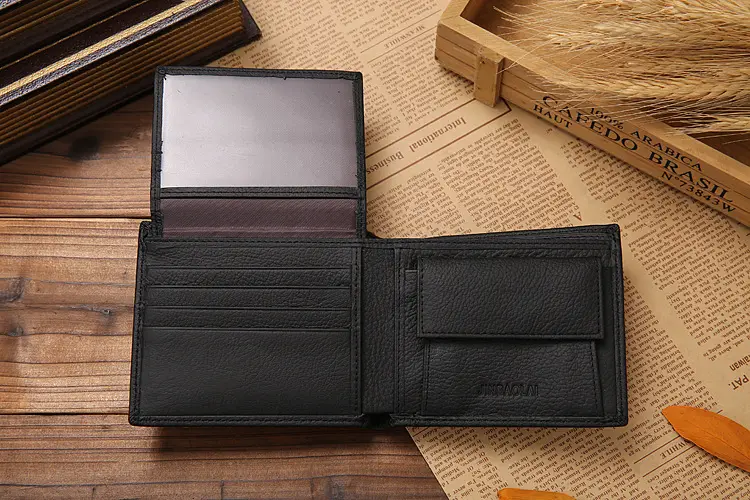 Wallet, coins, genuine leather, factory direct supply — chobi 14