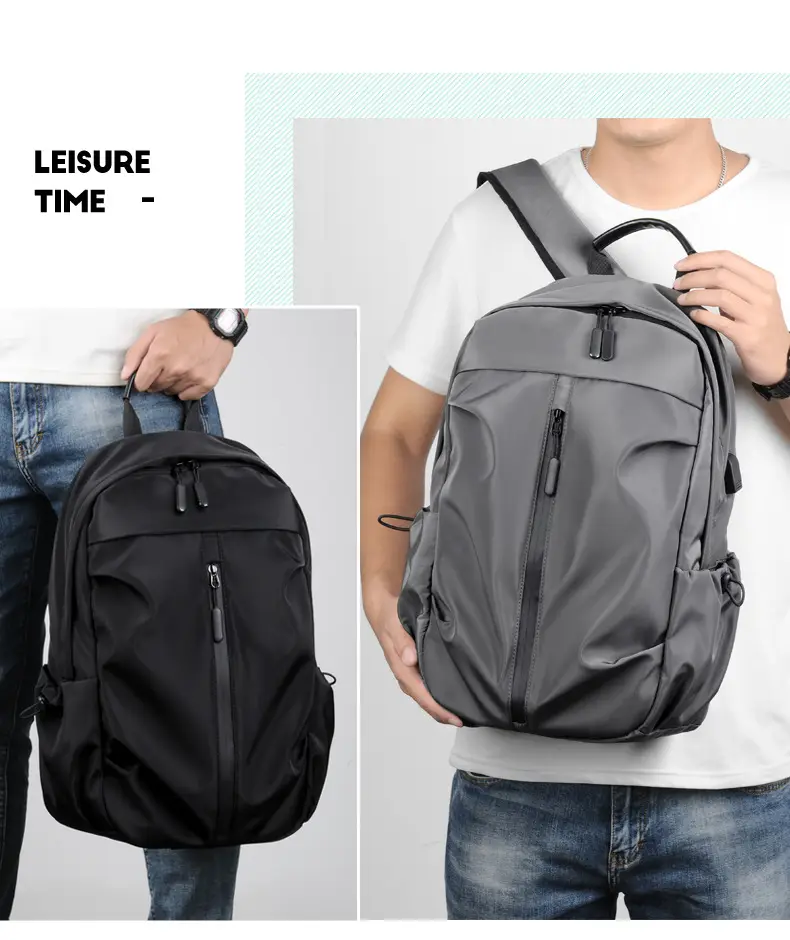 (Cross-border trading), (Wholesale), men's backpack, casual laptop charging for traveling for students, business version, ideal for walking — chobi 9