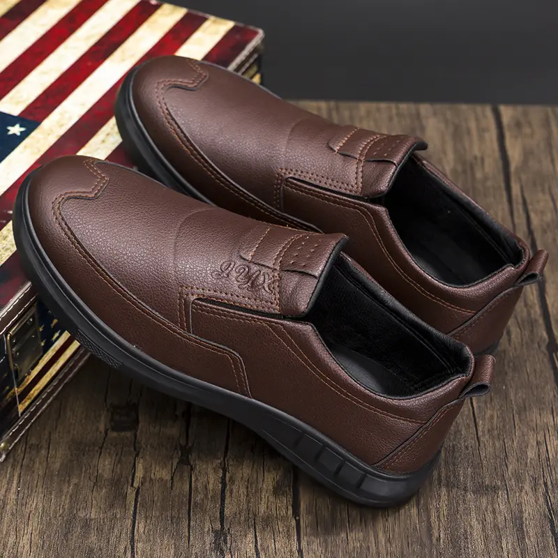 (Cross-border trading), casual shoes, loafers, slip-ons for walking, for middle age — chobi 5
