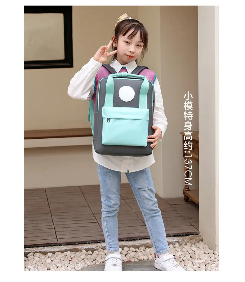 Handheld school bag for early age, children's backpack — chobi 15