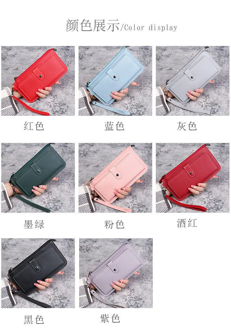 Wallet, shoulder bag, capacious card holder, universal coins, Japanese and Korean — chobi 3