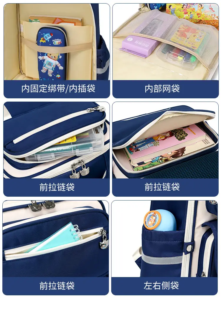 School bag lightweight for students, module, massager, children's backpack, spine protection, 3-6 years — chobi 7