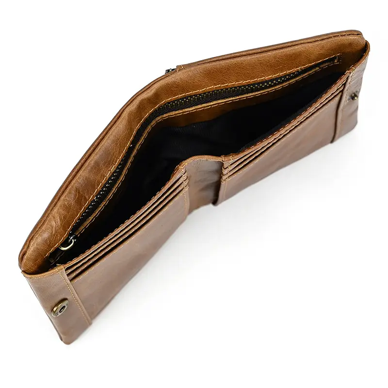 Retro leather wallet for leisure, Amazon, genuine leather — chobi 36