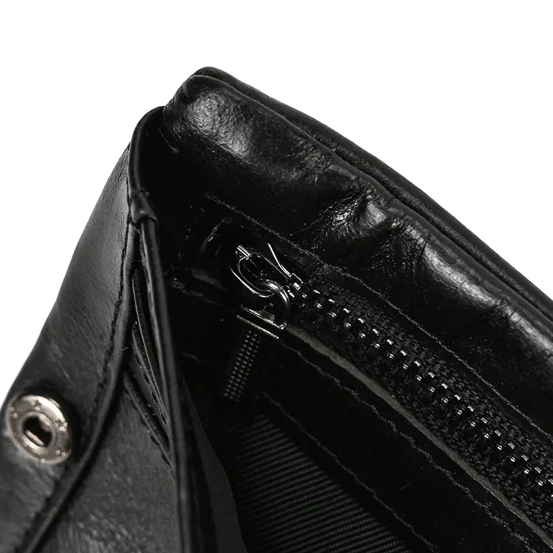 Retro leather wallet for leisure, Amazon, genuine leather — chobi 10