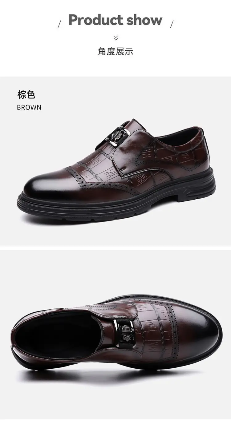 (Wholesale), men's classic suit jacket, fashionable casual footwear, comfortable shoes for work and office — chobi 24