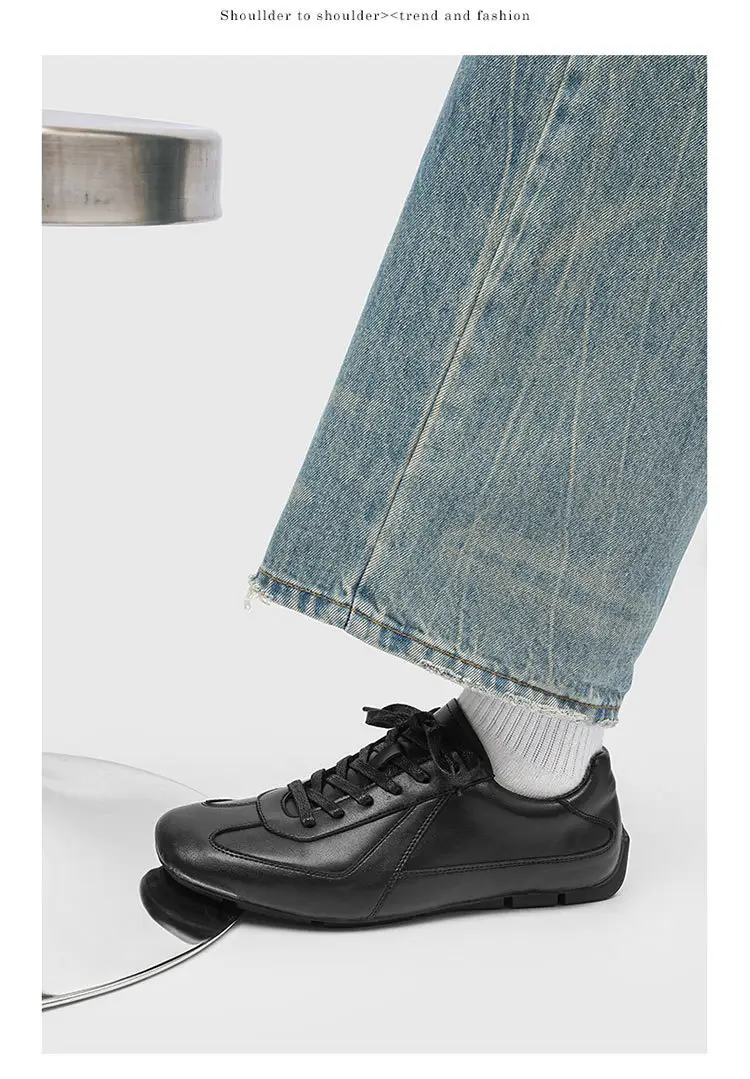 Loafers for work and office English style, GAT shoes, sneakers, British style — chobi 13