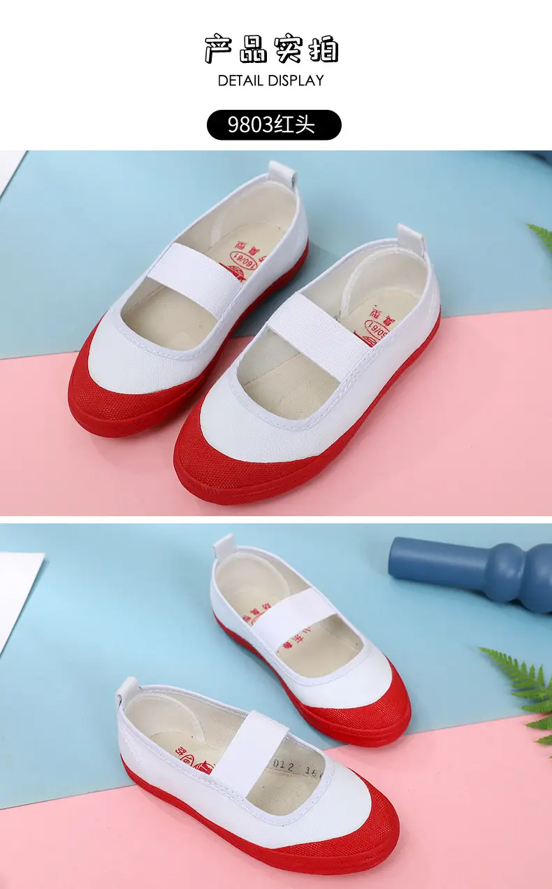 Children's cloth breathable shoes, espadrilles for early age, white sneakers — chobi 16