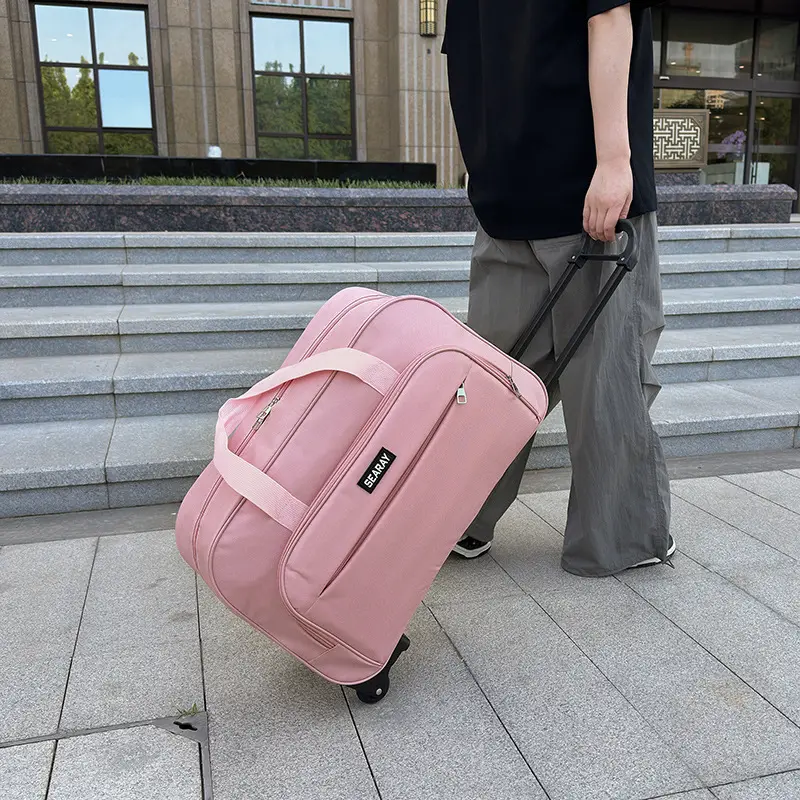 Suitcase, handheld capacious foldable travel bag for men and women — chobi 13