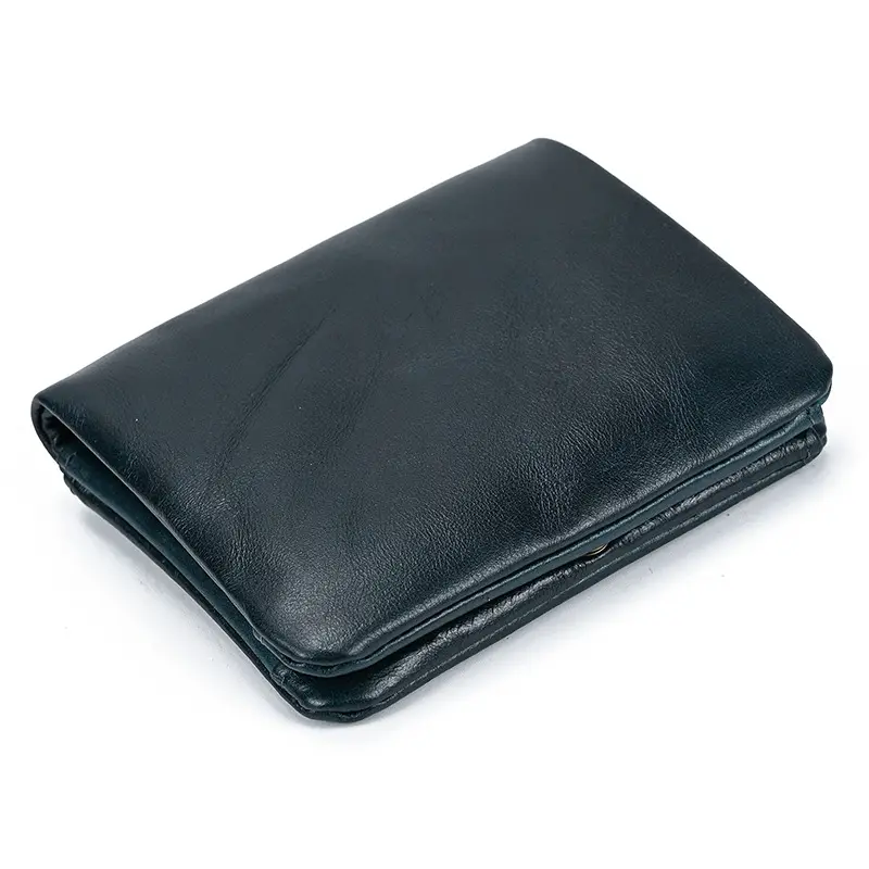 Retro leather wallet for leisure, Amazon, genuine leather — chobi 39