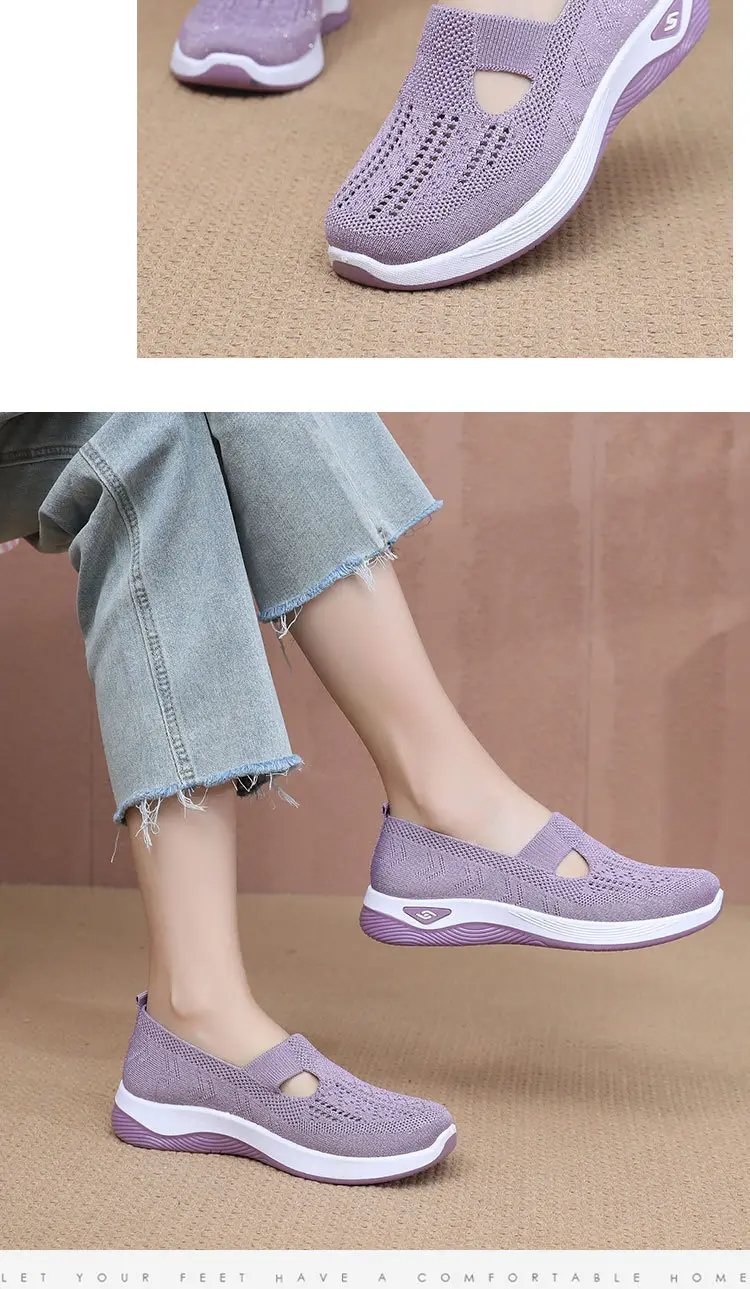 (Cross-border trading), summer casual footwear, women's “mom shoes”, summer 2025, plus size, for middle age — chobi 16
