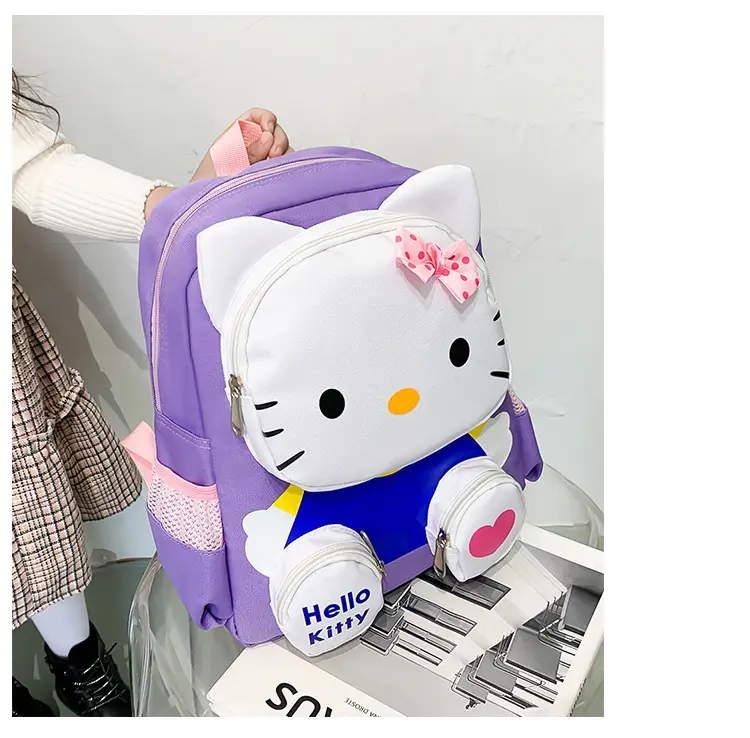 (Wholesale), children's backpack, cartoon school bag girl's for early age for men and women, 3-8 years — chobi 15