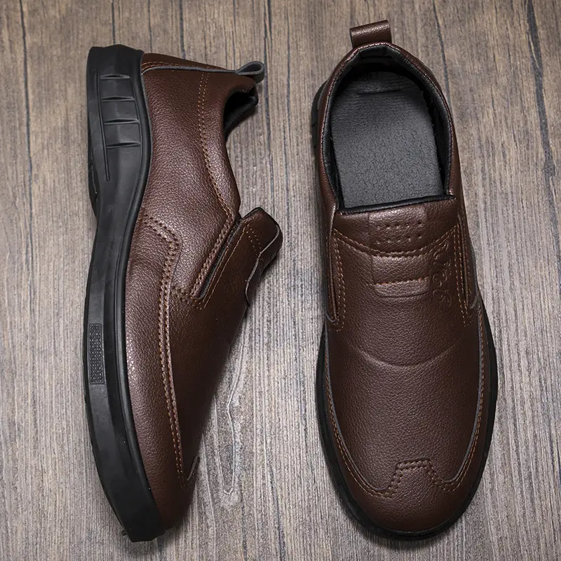 (Cross-border trading), casual shoes, loafers, slip-ons for walking, for middle age — chobi 9