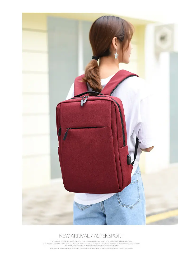 (Cross-border trading), laptop charging, backpack for men and women for leisure, with your logo imprint, business version, Birthday gift, worn on the — chobi 19