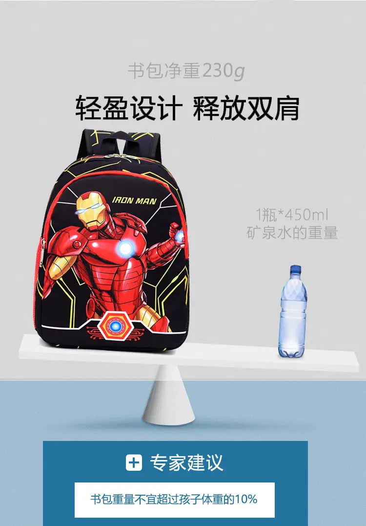 (Wholesale), (Cross-border trading), school bag, backpack lightweight for early age — chobi 9
