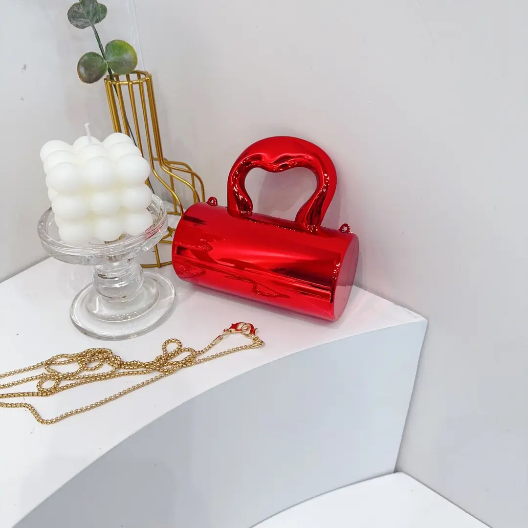 Handheld purse, acrylic shoulder bag — chobi 13