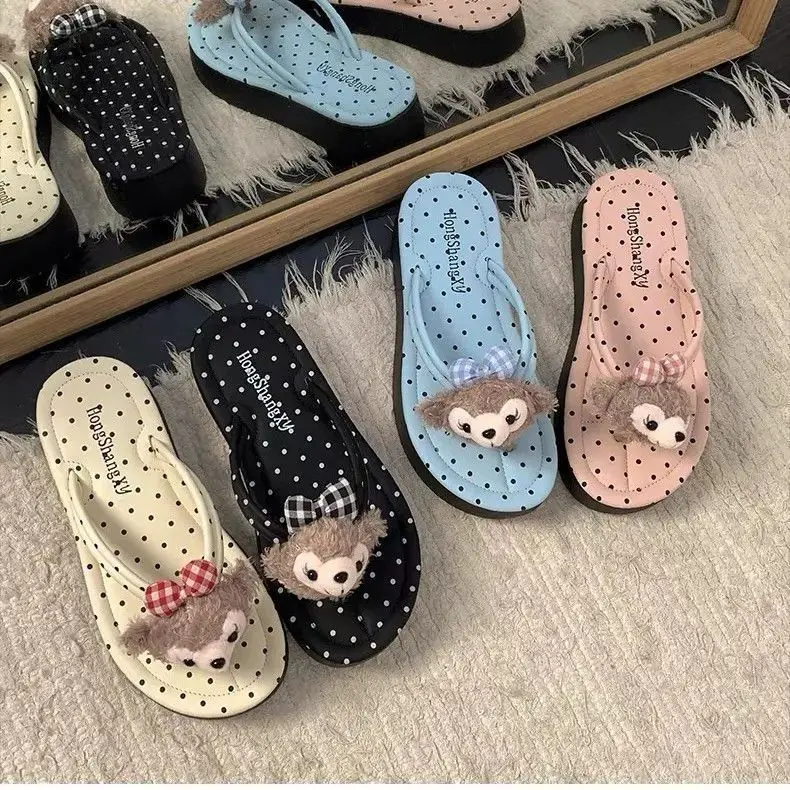 (Wholesale), flip flops to go out, non-slip high quality sandals platform, slippers, suitable for outdoor wear — chobi 11