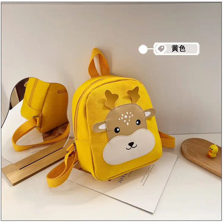 (Wholesale), cartoon hairpins, school bag for early age for men and women girl's, cute children's backpack, 2-5 years, early education — chobi 26